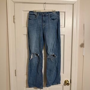 Altard State Blue Distressed Jeans